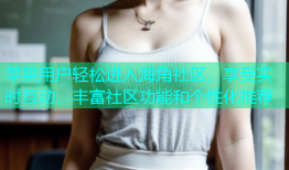 苹果用户轻松进入海角社区，享受实时互动、丰富社区功能和个性化推荐