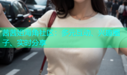 茜茜姐海角社区：多元互动、兴趣圈子、实时分享