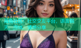 海角社区：社交交友平台，语音聊天、游戏、情感分享