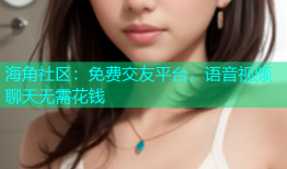 海角社区：免费交友平台，语音视频聊天无需花钱