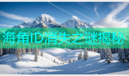 海角ID消失之谜揭秘