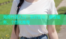 海角社区入口：实时互动、便捷服务、个性化推荐