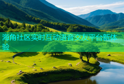 海角社区实时互动语音交友平台新体验