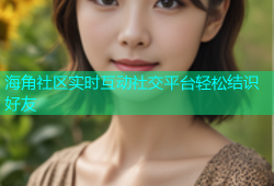 海角社区实时互动社交平台轻松结识好友