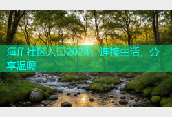 海角社区入口2024：连接生活，分享温暖