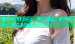 海角社区hjb4b：智能交流，邂逅附近，探索多元生活