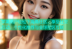 苹果用户轻松下海角社区，享受社交互动、个性化推荐与全球社区互联