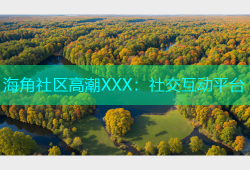 海角社区高潮XXX：社交互动平台