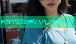 海角天涯社区精彩内容分享互动平台
