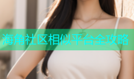 海角社区相似平台全攻略
