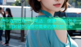 桥中海角红楼社区电话：便捷生活服务平台，随时随地连接您需要的信息和帮助