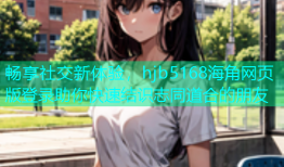 畅享社交新体验，hjb5168海角网页版登录助你快速结识志同道合的朋友