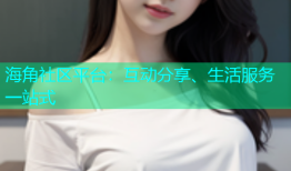 海角社区平台：互动分享、生活服务一站式