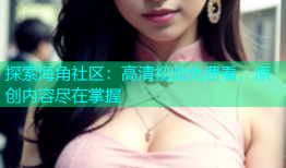探索海角社区：高清视频免费看，原创内容尽在掌握