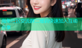 海角社区交流群二维码快速加入互动分享