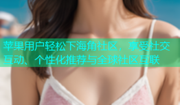 苹果用户轻松下海角社区，享受社交互动、个性化推荐与全球社区互联
