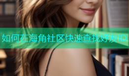 如何在海角社区快速查找好友ID