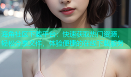 海角社区下载平台：快速获取热门资源，轻松分享文件，体验便捷的在线下载服务