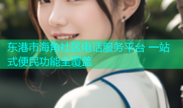 东港市海角社区电话服务平台 一站式便民功能全覆盖