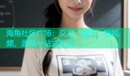 海角社区广场：交友、聊天、短视频、游戏一站式平台