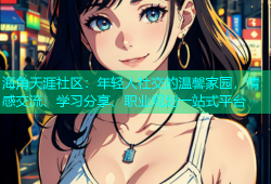 海角天涯社区：年轻人社交的温馨家园，情感交流、学习分享、职业规划一站式平台