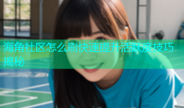海角社区怎么刷快速提升活跃度技巧揭秘