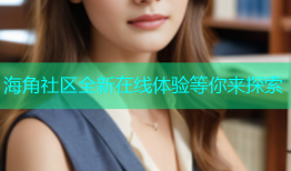 海角社区全新在线体验等你来探索