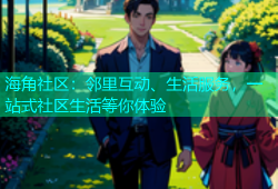 海角社区：邻里互动、生活服务，一站式社区生活等你体验