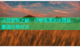 决战紫禁之巅：尽享高清武侠盛宴，重温经典对决