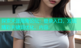 探索天涯海角论坛：登录入口，发现精彩关键词优化，内容.
