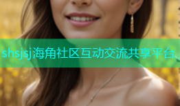 shsjsj海角社区互动交流共享平台
