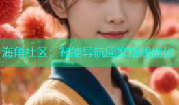 海角社区：智能导航回家路线优化