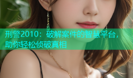 刑警2010：破解案件的智慧平台，助你轻松侦破真相