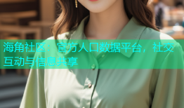 海角社区：官方人口数据平台，社交互动与信息共享