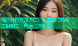 海角社区登录入口：免费视频观看、实时聊天、强大搜索引擎