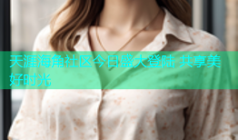 天涯海角社区今日盛大登陆 共享美好时光
