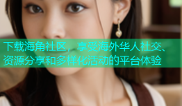 下载海角社区，享受海外华人社交、资源分享和多样化活动的平台体验