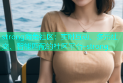 strong海角社区：实时互动、多元社交、智能匹配的社区平台-strong