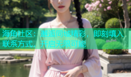 海角社区：邂逅同城精彩，即刻填入联系方式，开启无限可能