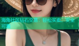 海角社区钻石交易：轻松买卖，安全可靠