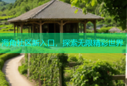海角社区新入口，探索无限精彩世界