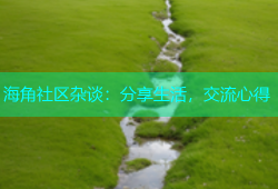 海角社区杂谈：分享生活，交流心得