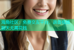 海角社区：免费交友平台，语音视频聊天无需花钱