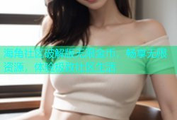 海角社区破解版无限金币，畅享无限资源，体验极致社区生活