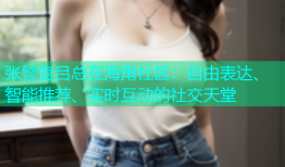 张警官吕总在海角社区：自由表达、智能推荐、实时互动的社交天堂
