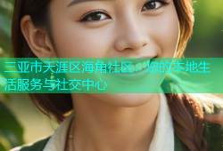 三亚市天涯区海角社区：您的本地生活服务与社交中心