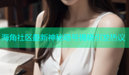 海角社区最新神秘暗号揭晓引发热议