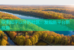 探索知乎以外的社区：发现新平台新视角