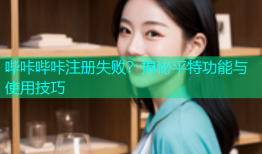 哔咔哔咔注册失败？揭秘平特功能与使用技巧