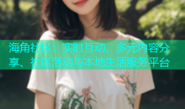 海角社区：实时互动、多元内容分享、社区活动与本地生活服务平台